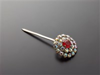 藏品(紅水鑽頭面-雙圈圓形小丁)的圖片