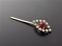 藏品(紅水鑽頭面-菱形小丁)的圖片