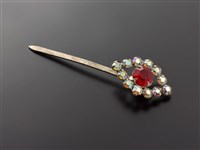 藏品(紅水鑽頭面-菱形小丁)的圖片