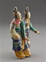 藏品(孫夫人試劍-孫尚香與丫環(待考))的圖片