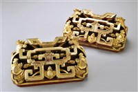 藏品(五福和合燈樑座)的圖片