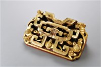 藏品(五福和合燈樑座(左))的圖片