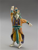 藏品(八鎚大鬧朱仙鎮(黃褲拿劍)(待考))的圖片