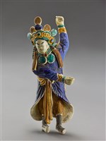 藏品(八鎚大鬧朱仙鎮(藍衣拿刀)(待考))的圖片