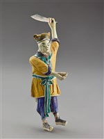 藏品(長坂坡趙子龍救少主(黃衣持刀))的圖片