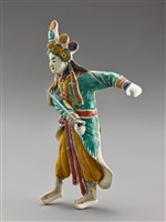 藏品(長坂坡趙子龍救少主(綠衣持劍))的圖片