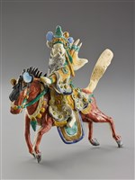 藏品(長坂坡趙子龍救少主(黃衣關刀帶騎))的圖片