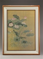 藏品(緙絲荷花圖)的圖片