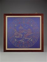 藏品(織錦攜琴訪友圖)的圖片