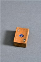藏品(竹雕撲克牌(黑桃A))的圖片