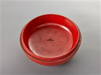 藏品(朱漆櫻花紋圓盒(盒身))的圖片