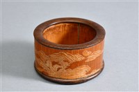 藏品(竹雕山水小筒)的圖片