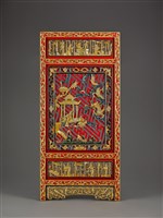 藏品(小西園戲台(左屏風))的圖片