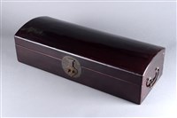 藏品(黑漆牛皮畫軸盒)的圖片