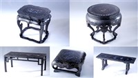 藏品(黑漆螺鈿家具小件組)的圖片