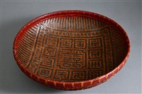 藏品(竹編針線籃(黃))的圖片