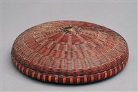 藏品(竹編圓蓋盒(盒蓋))的圖片