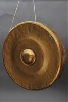 藏品(菲律賓傳統樂器 (扁銅鑼2))的圖片