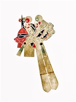 藏品(皮影戲偶--康豹頭)的圖片