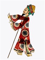 藏品(皮影戲偶)的圖片