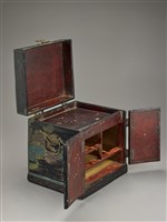 藏品(雕漆彩繪官皮箱(主體))的圖片