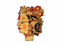 藏品(皮影戲偶-貴族小姐(偶頭))的圖片