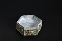 藏品(錫胎粉盒(中))的圖片