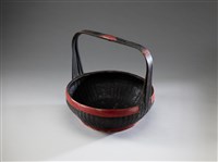 藏品(朱黑漆大謝籃(籃身))的圖片