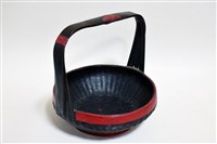 藏品(朱黑漆中謝籃(籃身))的圖片
