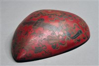 藏品(心型糖果漆盒(盒蓋))的圖片