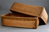 藏品(草編衣箱)的圖片