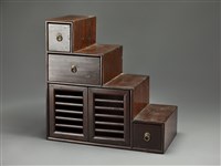 藏品(階梯形木櫃(上櫃))的圖片