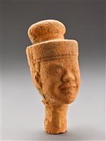 藏品(漢代川俑(頭))的圖片