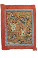 藏品(貴妃醉酒繡畫)的圖片