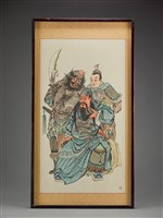 藏品(彩繪關公像(中堂))的圖片