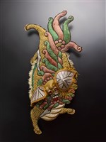 藏品(宜蘭總蘭社銀蔥地壓帆旗插件(獅))的圖片