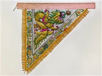 藏品(宜蘭總蘭社銀蔥地龍紋三角旗(右))的圖片