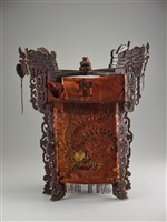 藏品(南天文衡聖帝橘地彩繡龍鳳紋六角宮燈(右))的圖片