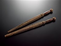 藏品(戲劇道具-雙鐧)的圖片