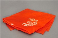 藏品(黑漆蒔繪帝雉蝴蝶蘭紋漆盒(外包布))的圖片