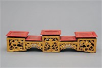 藏品(黑地鏤雕漆薦盒(中層))的圖片