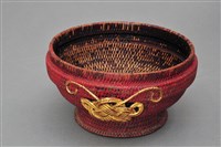 藏品(朱漆壽字籐編籃(籃身))的圖片
