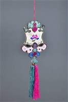 藏品(盤金彩繡花蝶紋佩飾)的圖片