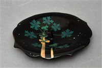 藏品(朱漆柿形果盒(盒蓋))的圖片