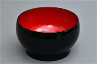 藏品(黑漆芭蕉樹紋圓形蓋椀(椀身))的圖片