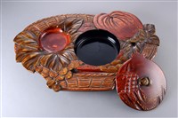 藏品(刻繪果籃形漆盤)的圖片