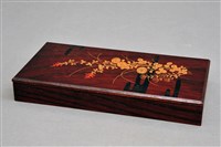 藏品(描金菊花紋文書盒)的圖片