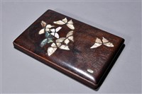 藏品(彩蝶螺鈿文書盒(盒蓋))的圖片