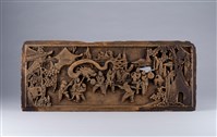 藏品(舞龍木雕堵)的圖片