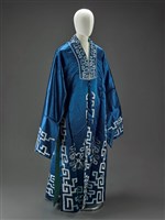 藏品(藍地青花繡改良員外帔)的圖片